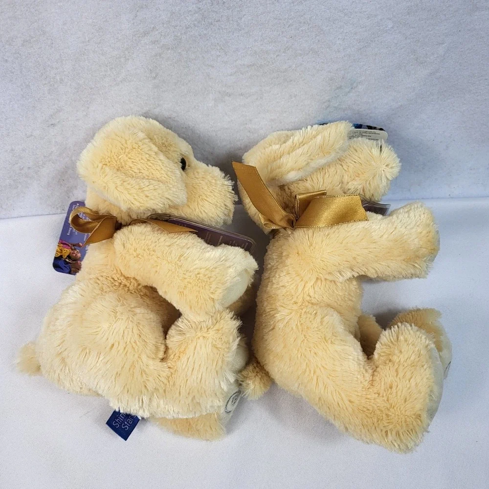 Russ Shining Stars Plush Dog Lot 2 With Tags International Star Registry - Picture 5 of 10